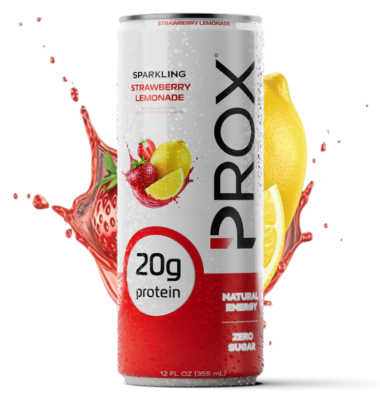 Prox Strawberry Lemonade protein energy drink